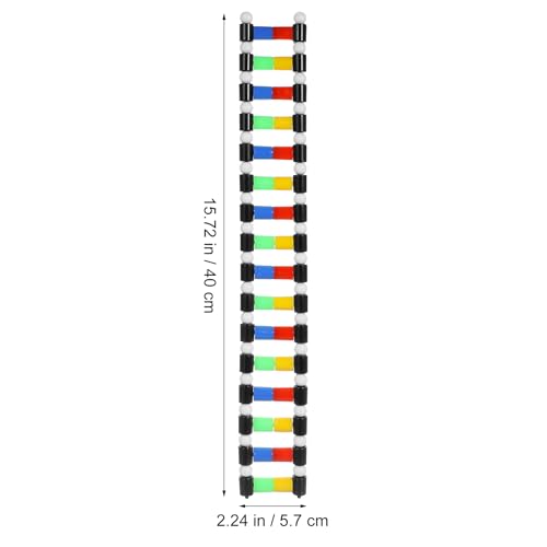 iplusmile DNA Model Kit Double Helix Structure, 3D Science Teaching Instrument for Biology Class, Genetics Learning Educational Toy for Students Kids Assembly Display - size: 17.50X10.70X2.70 centimeter
