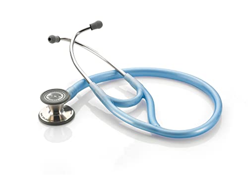 ADC Adscope 601 Convertible Cardiology Stethoscope, AFD Tunable Technology - color: Metallic Ceil Blue