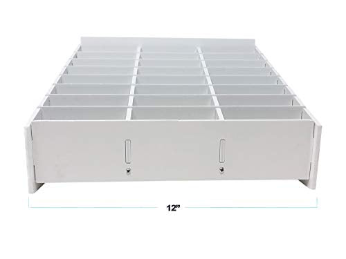 Pixiss Classroom Cell Phone Storage Cubby and Calculator Storage Caddy Box - 24 Slots Cell Phone Holder