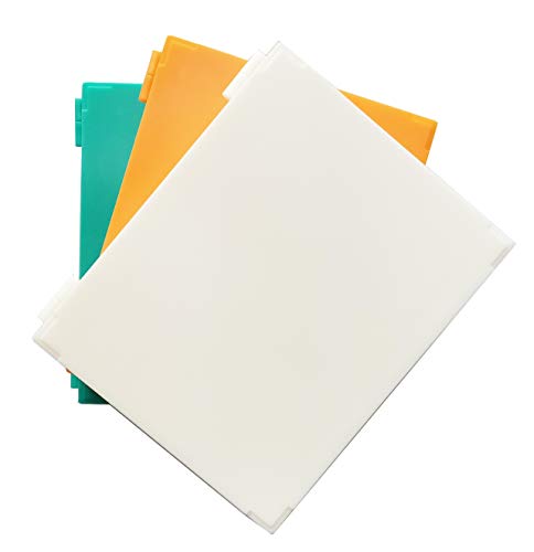 MUHWA Scientific 100 Places Plastic Microscope Slides Storage Box (Green) - color: Green