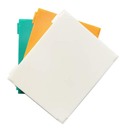 MUHWA Scientific 100 Places Plastic Microscope Slides Storage Box (Green) - color: Green