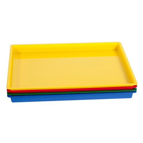 Edx Education Multipurpose Trays, Set of 4 Assorted Colors