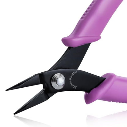 SPEEDWOX 5.5-Inch Long-Nose Pliers Specialty Pointed Nose Micro Plier - size: 5.5" Chain Nose