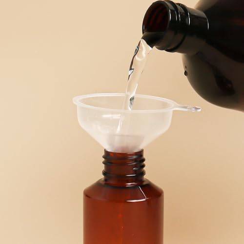 12 Pack Small Funnel,1.96 Inch Small Funnels for Filling Small Bottles, Mini Funnels for Filling Small Bottles,Liquids