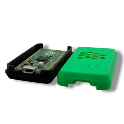 Raspberry Pi Pico Case, Protective Enclosure with Micro-USB Port Access, Passive Ventilation (Green) - color: Green