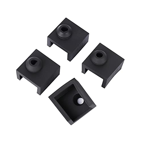 4PCS Official Creality 3D Printer Hotend Silicone Sock Heater Block