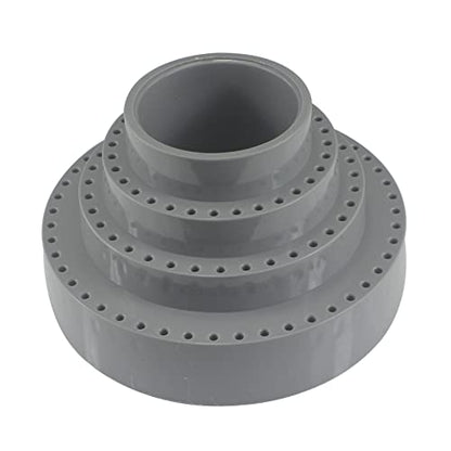 Luo ke-Drill Bits Rotary Burs Holder, 116 Hole Burr Storage Box for Rotary Bits (Grey) - color: Grey