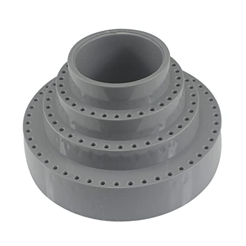 Luo ke-Drill Bits Rotary Burs Holder, 116 Hole Burr Storage Box for Rotary Bits (Grey) - color: Grey