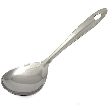 Chef Craft Select Serving Spoon, 9.5 inch, Stainless Steel - style: Serving Spoon