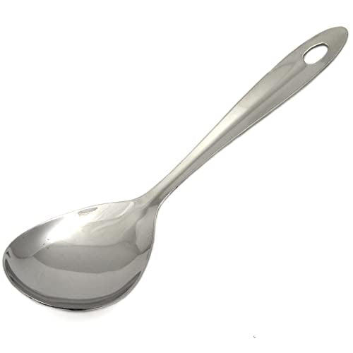 Chef Craft Select Serving Spoon, 9.5 inch, Stainless Steel - style: Serving Spoon