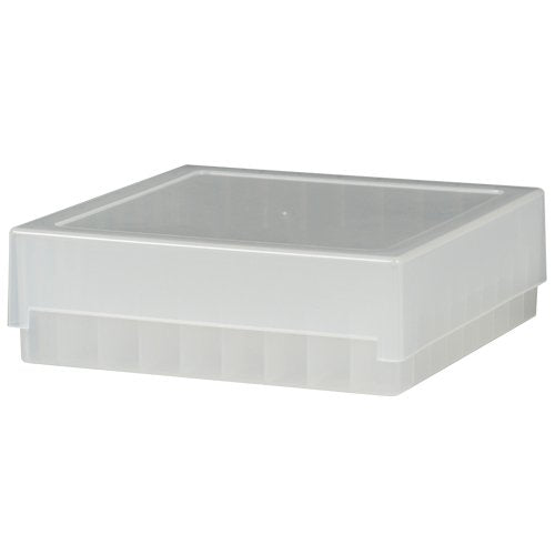 SP Bel-Art 81-Place Plastic Freezer Storage Boxes; Natural (Pack of 5) (F18852-0011) - color: Natural