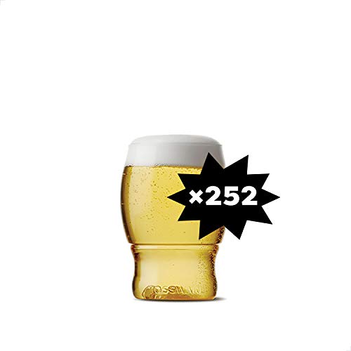 TOSSWARE POP 4oz Taster, Set of 252, Premium Quality, Recyclable, Unbreakable Unbreakable & Crystal Clear Plastic Shot Glass - size: Set of 252