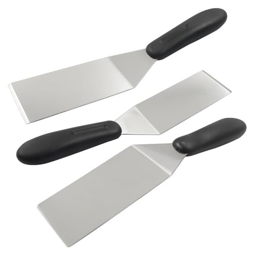 Small Spatula, Mini Stainless Steel Serving Spatula, 3Pcs - size: Solid