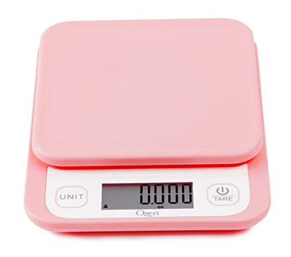 Ozeri® Garden and Kitchen Scale II with 420 Variable Graduation Technology® - color: Crystal Rose