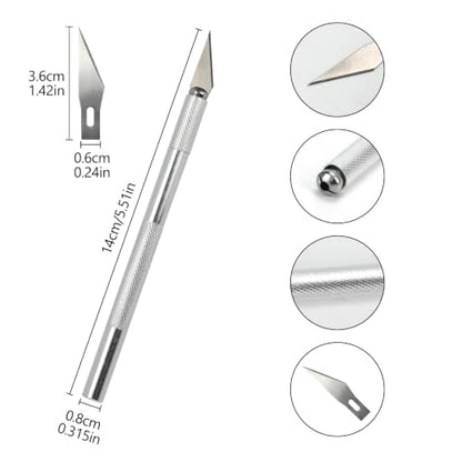 12x18in Self Healing Cutting Mat Kit with Ruler & Knife, for Sewing DIY