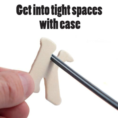 Keystone 100 Pcs Sanding Twigs Kit Ideal for Woodworking - size: 100 Piece Sanding Twigs Kit