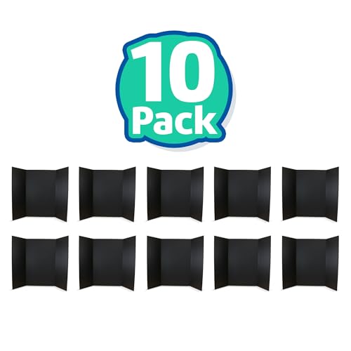Flipside Products 36” x 48” Project Boards for Presentations, Science Fair, School Projects, Event Displays and Trifold Picture Board, Proudly Made in USA - Black - 10 Pack - color: Black, size: 10 Pack