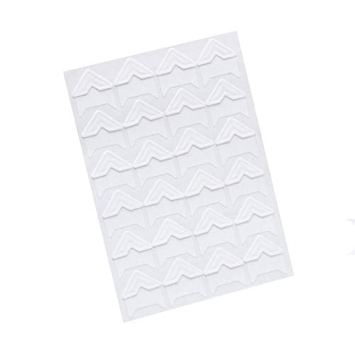 360 Count Self-Adhesive Acid Free Photo Corners for Scrapbooks Memory Books (White) - color: White