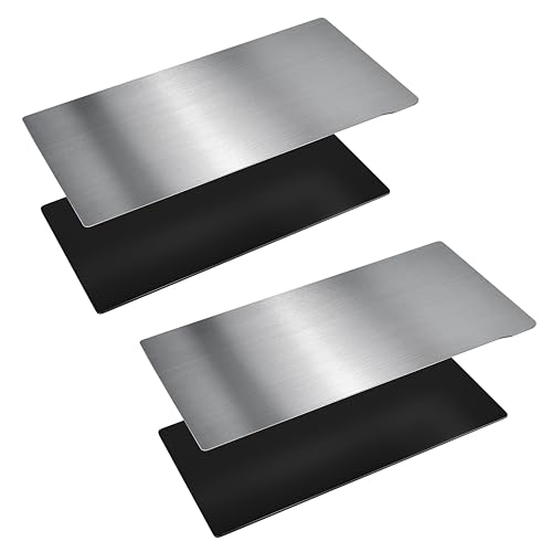 2 PCS Resin 3D Printer Flex Build Plate, Spring Steel Flexible Plate Flex Bed and Magnetic Base Platform for Phrozen Sonic Mini 8K / 8KS 3D Printer, 168x90mm - size: Sonic Mini 8K (168x90mm)