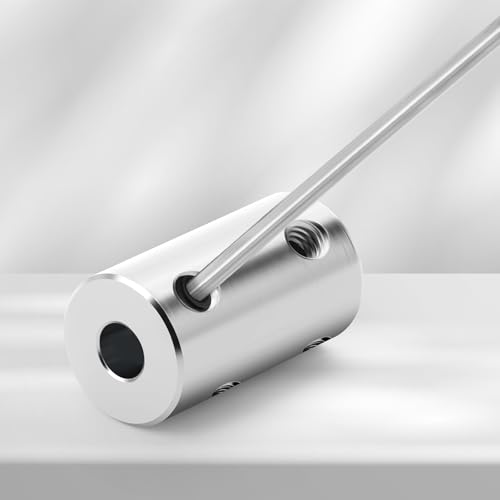 6pcs 5mm to 5mm Shaft Coupler, Rigid Set Screw Couplings, Motor Shaft Coupler - size: 5mm to 5mm