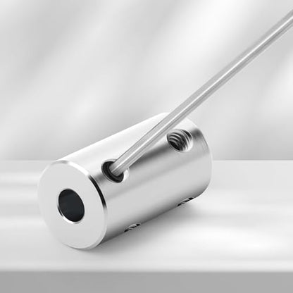 6pcs 5mm to 5mm Shaft Coupler, Rigid Set Screw Couplings, Motor Shaft Coupler - size: 5mm to 5mm
