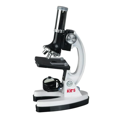 AmScope - Kids 48pc 120X-1200X Biological Microscope Educational Starter Kit - color: White, size: 12.5 x 9 x 6 inches