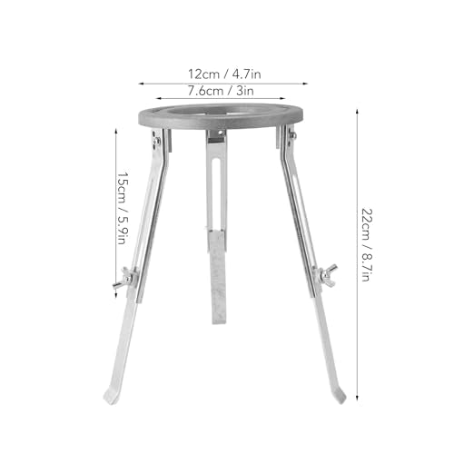 Lab Tripod Stand, Adjustable Iron Heating Support for Chemistry Education
