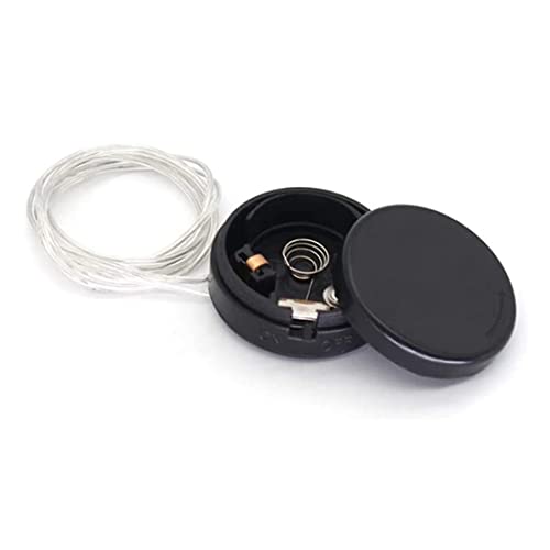 CR2032 Battery Holder Wire Lead Type 6V CR2032 Coin Cell Button Plastic Battery Holder Case with On/Off Switch Pack of 8