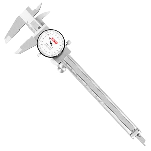 150mm Dial Caliper, Stainless Steel Metric Measuring Tool - size: 0-150mm