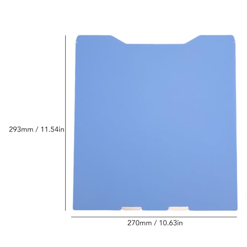 3D Printer Cool Plate 270x293mm Low Temperature Cold Build Plate Double Sided Platform with Microporous Coating, Perfect Fit for K2, Easy Model Removal, Washable