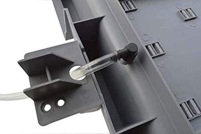 Lab Drying Rack 52 Pegboard, Grey - color: Gray, size: 52pegs