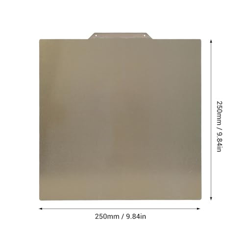 QIDI Q1 Pro 3D Printer Build Plate 250x250mm Double Sided PEI Spring Steel Sheet Print Bed for V2 2.4 M5 250