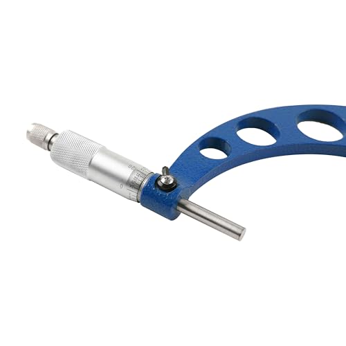 HFS(R) 0-6" x 0.0001" Outside Micrometer Caliper Set with Interchangeable Anvils, Accurate to 0.0001" - size: 0-6"x0.0001", style: Classic Ratchet