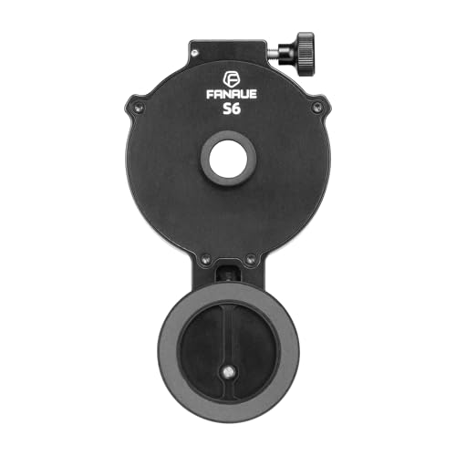 FANAUE Telescope Phone Adapter, Spotting Scope Smartphone Phone Mount for Binoculars Monocular Microscope, Magnetic Cell Phone Digiscoping Holder for Camera Photography