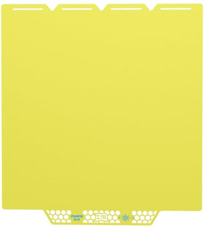 BIQU CryoGrip Pro Glacier Yellow Compatible with Snapmaker U1 3D Printer 276x304.5mm Panda Build Plate Double Sided Upgrade Plate Removable Surface Platform - color: Glacier-Yellow, size: Snapmaker-U1