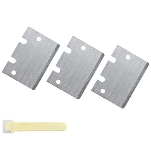 Immdinogo Hot Bed Scraper Blade Kit(3Pcs) for BambuLab X1/P1/A1 Series: Hardened Metal Removal Spatula Scraper Tool to Easy Separation of Print Model from Build Plate 3D Printer Accessories
