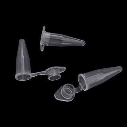 0.2ml 1000 Pcs Microcentrifuge Tubes with Snap Cap Polypropylene - size: 0.2ml-1000pcs