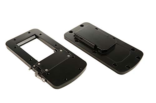 MotorGuide 8M0092064 Xi Series Quick-Release Mounting Bracket Kit for Trolling Motors — Aluminum — Black