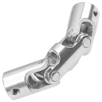 2Pcs Vgoohobby 4mm/5mm/6mm RC Boat Shaft Coupler 3 Section U Joint Coupling for RC Car Boat Robotics DIY (5mm to 5mm) - size: 5mm-5mm