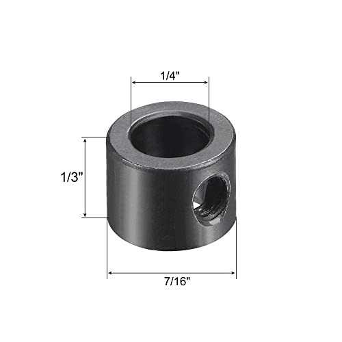 uxcell 5pcs Bearings Accessory Kit, 1/4" I.D. 1/2" OD Ball Bearing