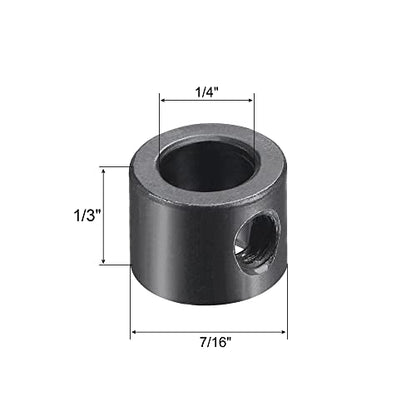 uxcell 5pcs Bearings Accessory Kit, 1/4" I.D. 1/2" OD Ball Bearing
