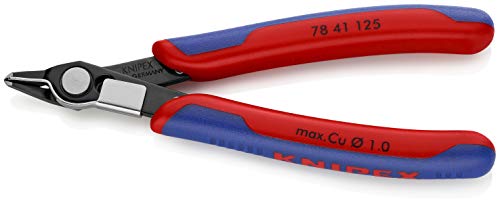 KNIPEX - 78 41 125 Tools - Electronics Super-Knips, Multi-Component (7841125) - size: 5-Inch with Lead Catcher