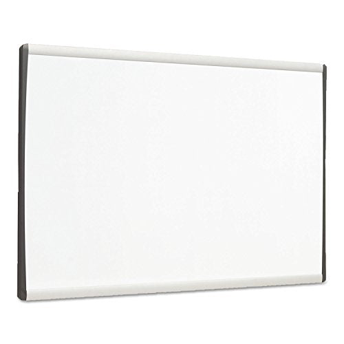 Quartet Dry Erase Board, Magnetic, 14" x 11", Whiteboard, Cubicle, Arc, Aluminum Frame (ARC1411) - size: 11"W x 14"H, style: Dry Erase
