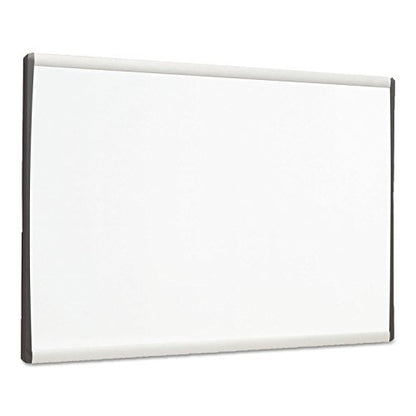 Quartet Dry Erase Board, Magnetic, 14" x 11", Whiteboard, Cubicle, Arc, Aluminum Frame (ARC1411) - size: 11"W x 14"H, style: Dry Erase