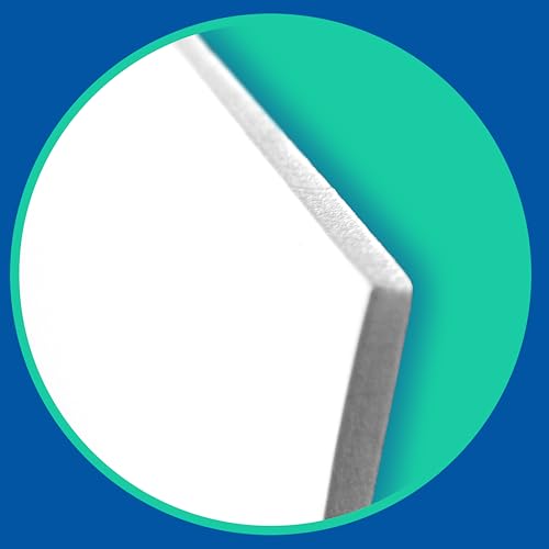 Flipside Products White Foam Board 24” x 36” - Premium Double-Sided with White Foam Core, 3/16" Thick - Photography Mounting, Art Projects, Presentations, Display & Signage – Pack of 10 - color: White, size: 24" x 36"