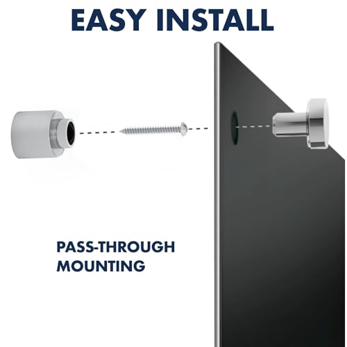 Quartet Magnetic Dry Erase Board, 72" x 48" Glass Whiteboard for Wall, Infinity, Black (G7248B) - size: 72"W x 48"H