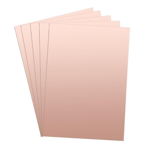 uxcell 5pcs 70x50mm Double Sided Copper Clad Laminate PCB Circuit Board FR4 1.5mm Thickness DIY Prototyping PCB Board - size: 70mmx50mmx1.5mm