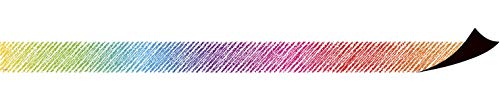 Teacher Created Resources Colorful Scribble Magnetic Border, 77290 (Pack of 2) - size: Pack of 2