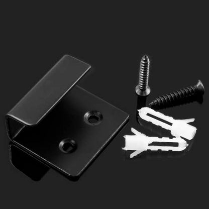 Luomorgo Tile Display Wall Hanger, Medium Size, Black, 10 Pcs - size: Medium Black
