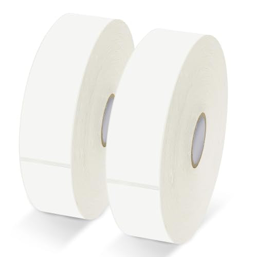 Removable Freezer Labels, 2000 PCS Water/Oil/Tear Resistant Blank Stickers - color: 2000-blank, size: 1” x 3”